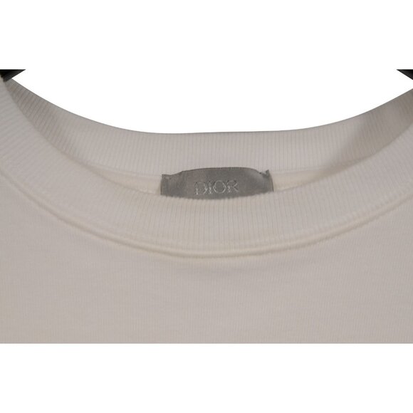 Dior Mens Arsham CD Basketball T Shirt Size Small White Pink Cotton Crewneck - Picture 4 of 8